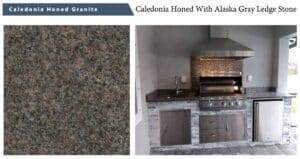 Caledonia Honed with Alaska Gray Ledge Stone