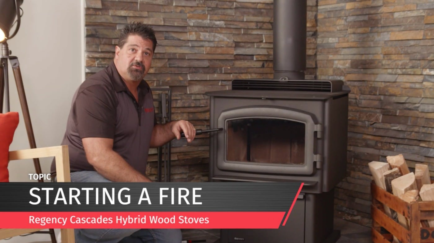 How To Light a Wood Fire in a Catalytic Stove