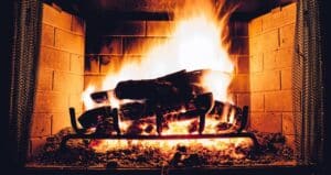 How to make a traditional fireplace more efficient
