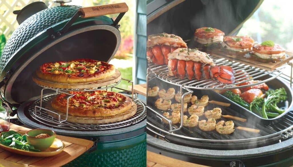 How to use the big green egg eggspander