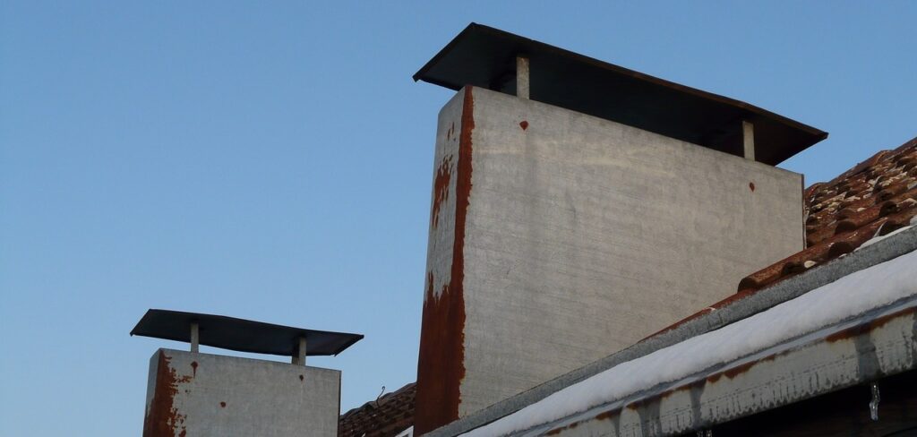 How to prevent a rusted chimney
